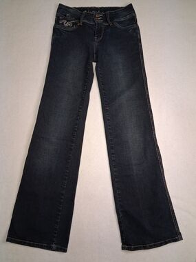 Urban Star Jeans Women's Dark Wash Wide Leg Jeans - Unbranded